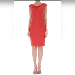 Ralph Lauren peach dress size 16